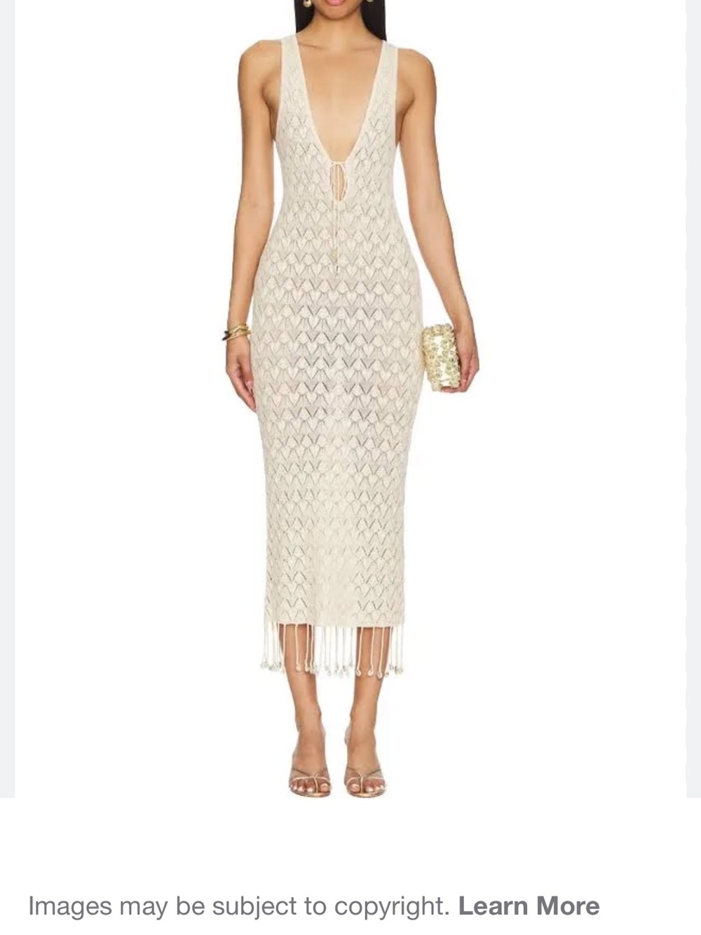 NWOT CAMILA COELHO 
Abeni Keyhole Midi Knit Dress